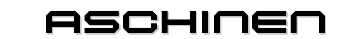 Maschinen Extended font